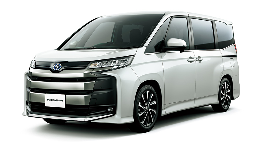 Noah S-Z (7-seater 2WD Aero hybrid model) (Model with options shown)