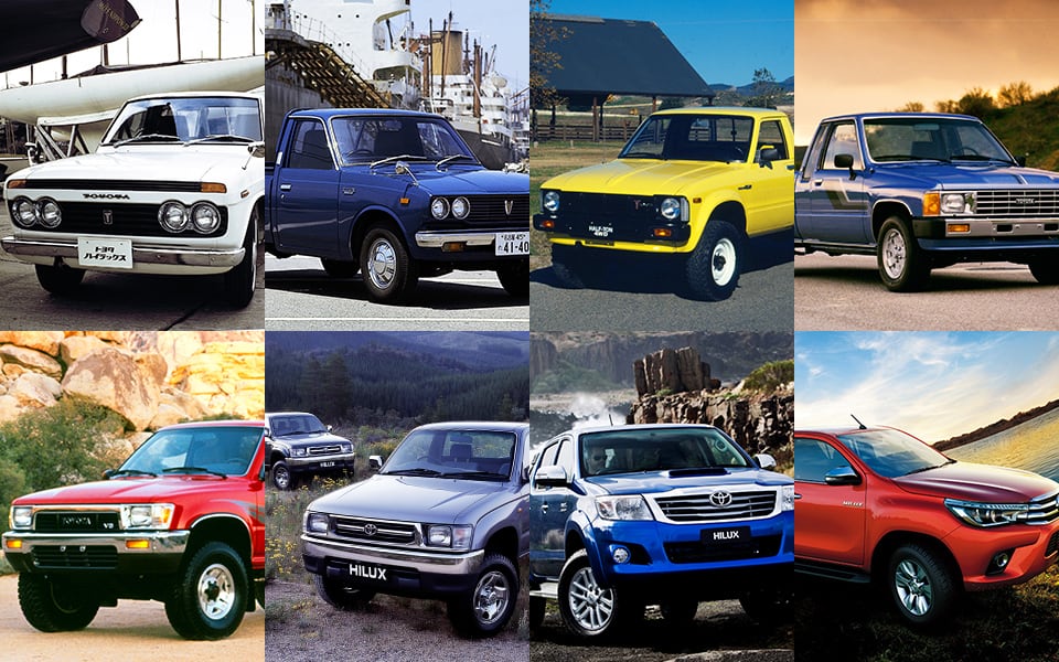 Evolution from 1st gen to 8th gen