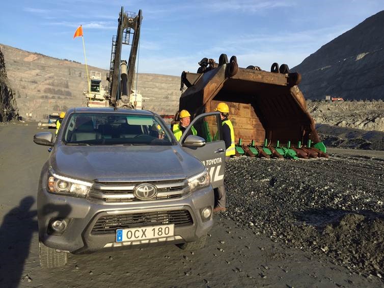 Hilux Sweden Mine