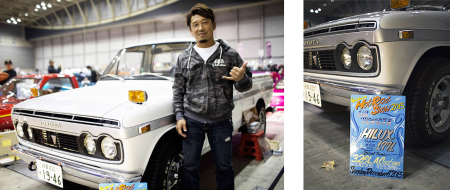 Hilux goes high-end bespoke at Mooneyes Japan show