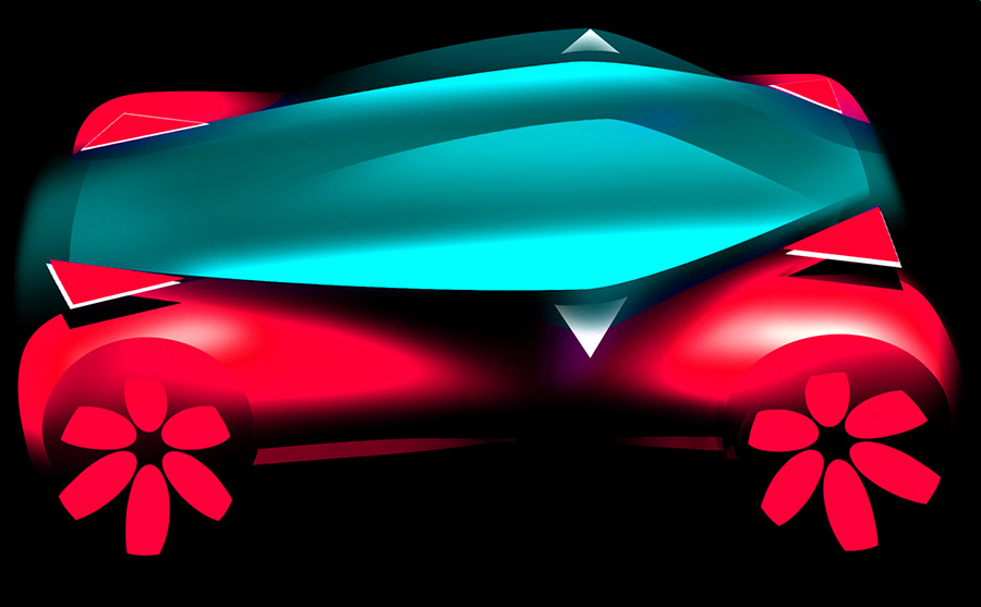 Initial image of the exterior design