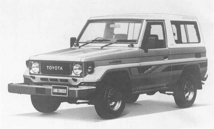 Land Cruiser 70 series frp top model