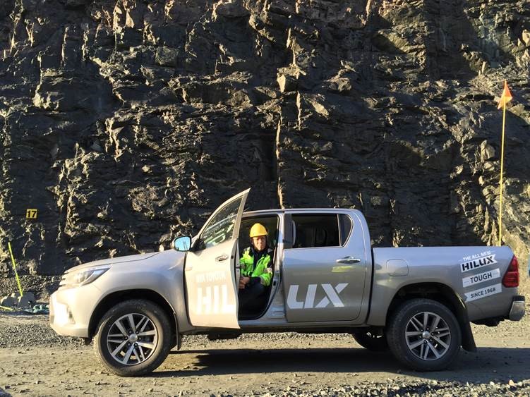 Hilux Sweden Mine