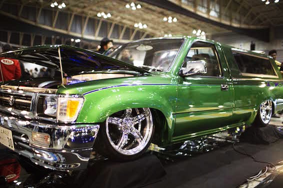 Hilux goes high-end bespoke at Mooneyes Japan show