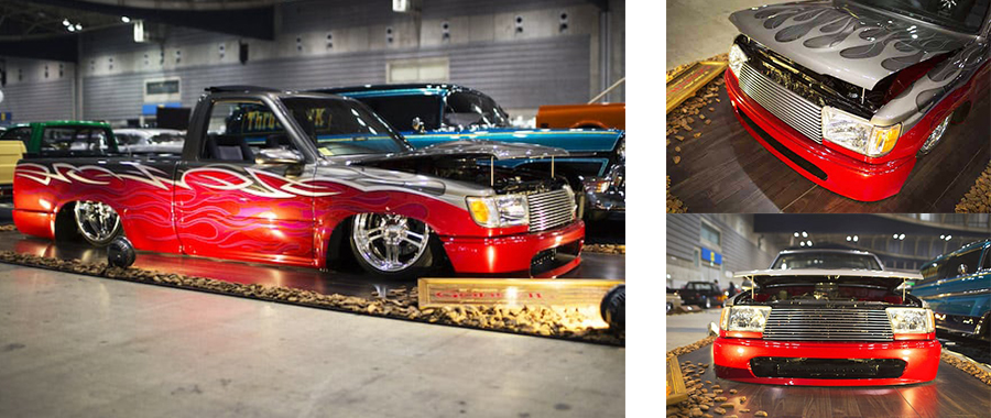 Hilux goes high-end bespoke at Mooneyes Japan show