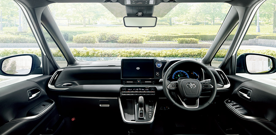 Noah S-Z (7-seater 2WD Aero model with hybrid specifications) (Interior color: Black) (Models with options shown)