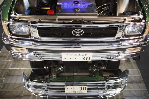 Hilux goes high-end bespoke at Mooneyes Japan show