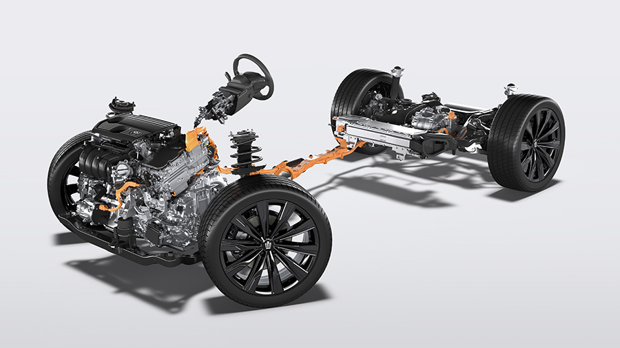 2.5-liter Series Parallel Hybrid System