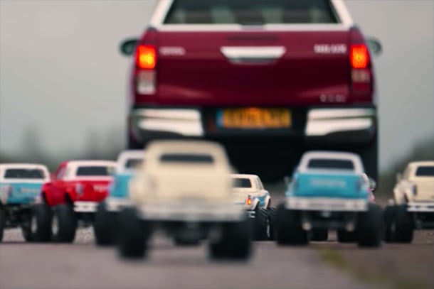 Hilux Little and Large: Pull