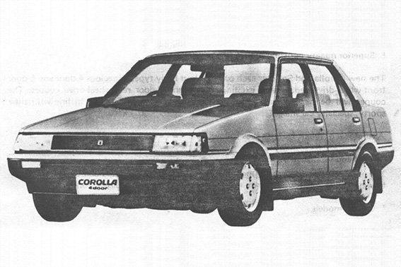 TOYOTA ANNOUNCES MODEL CHANGES IN COROLLA AND SPRINTER