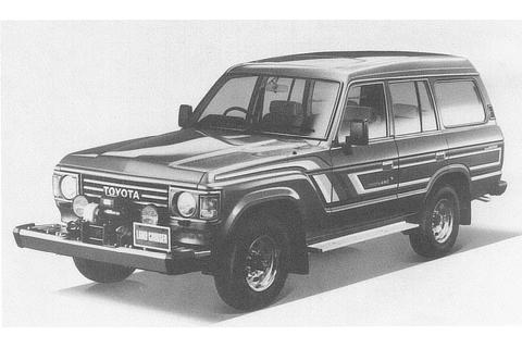 Land Cruiser 60 series high roof 4-speed, fully automatic transmission with overdrive and lock-up clutch model