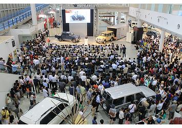 Presentation by Land Cruiser 70 Chief Engineer Sadayoshi Koyari