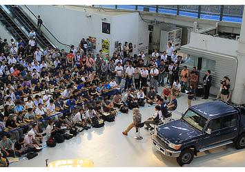Panel discussion with Land Cruiser enthusiasts
