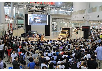 Panel discussion with Land Cruiser enthusiasts