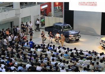 Panel discussion with Land Cruiser enthusiasts