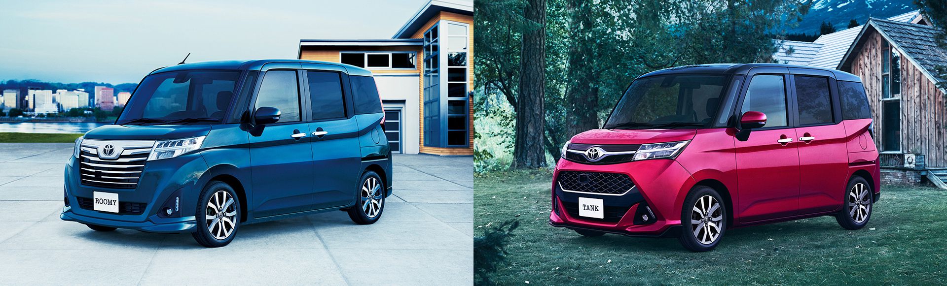All New Toyota Roomy and Toyota Tank Compact Minivan
