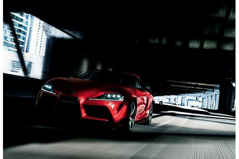 Driving scene RZ (Prominence Red exterior color)