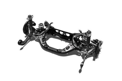 Double wishbone suspension