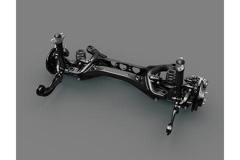 Double wishbone suspension