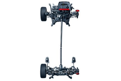 "GR-FOUR" sports 4WD system