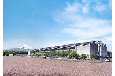 Concept image of the Higashi-Fuji Plant building after completing renovations