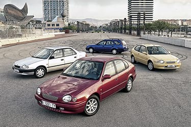 Europe - The 8th Generation Corolla (1995 - 2000)