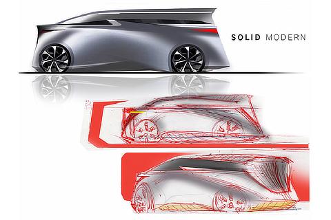 Alphard Early Ideation Sketch