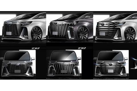 Vellfire Mid Stage Ideation Sketch