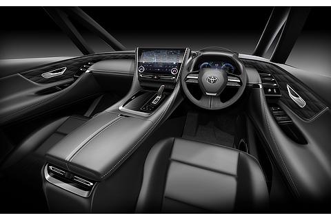 Alphard, Vellfire Mid Stage Instrument Panel Sketch