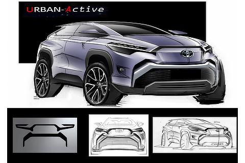 COROLLA CROSS Idea Sketch