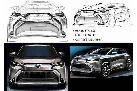 COROLLA CROSS Idea Sketch
