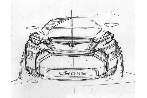 COROLLA CROSS Idea Sketch