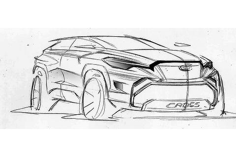 COROLLA CROSS Idea Sketch