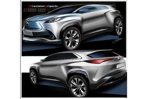 COROLLA CROSS Idea Sketch