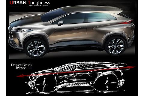 COROLLA CROSS Idea Sketch