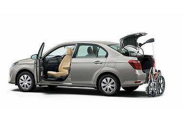 Corolla Axio Hybrid G(Mellow Silver Metallic)2WD Welcab model with rotating and sliding passenger seat