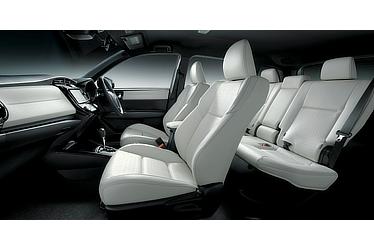 Corolla Fielder Hybrid G WxB(Black interior with White seats; options shown)