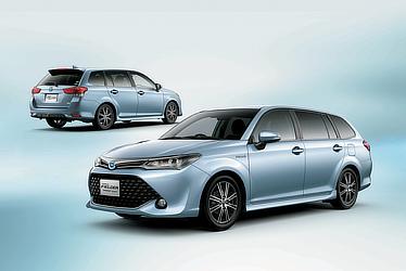 Corolla Fielder Hybrid G Aerotourer(Light Blue Metallic; options shown)