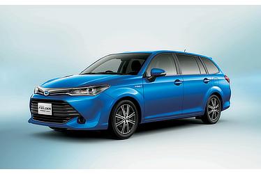 Corolla Fielder Hybrid G(Blue Metallic; options shown)