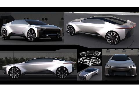 Advanced Lift-up Sedan Sketch