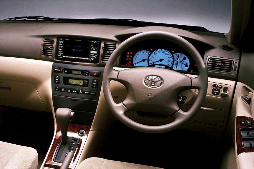 A luxurious optitron meter that was installed in the top-class Corolla model at the time was the Luxel.