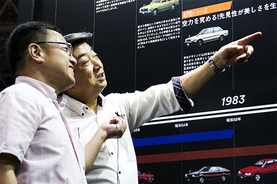 Corolla geek meets the Corolla master