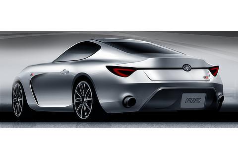 GR86 Early Stage Exterior Idea Sketch