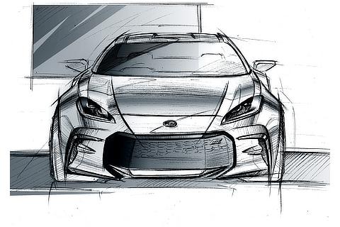 GR86 Mid Stage Exterior Idea Sketch