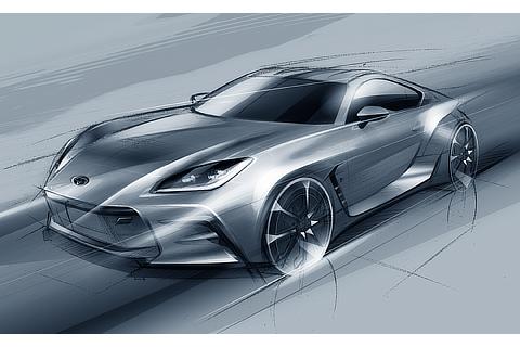 GR86 Mid Stage Exterior Idea Sketch
