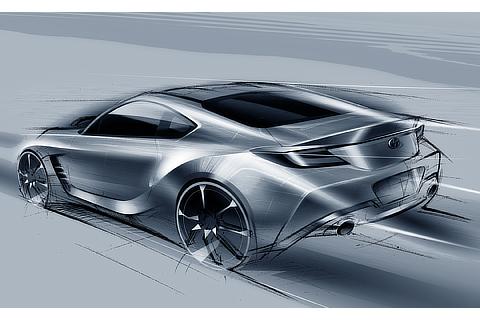 GR86 Mid Stage Exterior Idea Sketch