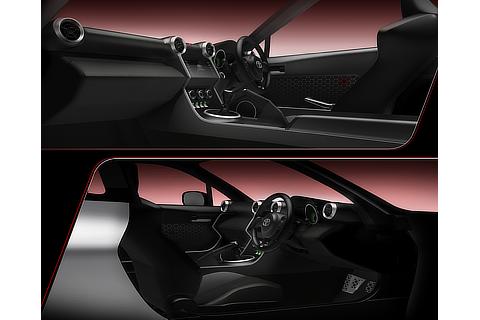 GR86 Early Stage Interior Idea Sketch