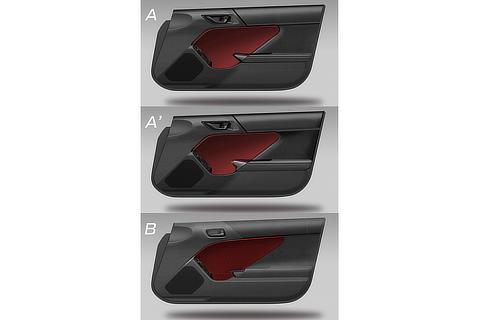 GR86 Door Trim Idea Sketch