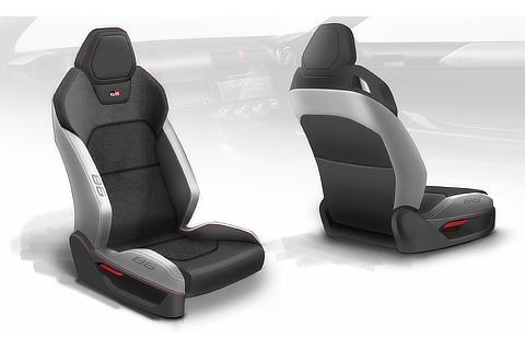 GR86 Seat Idea Sketch
