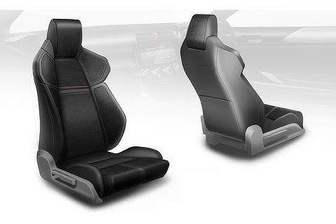 GR86 Seat Idea Sketch